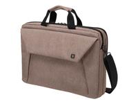 DICOTA Slim Case Plus EDGE - Notebook carrying case - 12 inch - 13.3 inch - sandstone