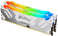 Kingston Technology FURY 32GB 7200MT/s DDR5 CL38 DIMM (Kit of 2) Renegade RGB Whi…