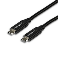 StarTech.com USB-C to USB-C Cable w/ 5A PD - M/M - 2 m (6 ft.) - USB 2.0 - USB-IF…