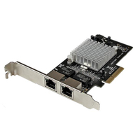 StarTech.com Dual Port PCI Express (PCIe x4) Gigabit Ethernet Server Adapter Netw…