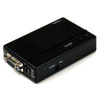 StarTech.com High Resolution VGA to Composite (RCA) or S-Video Converter - PC to …
