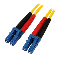 StarTech.com 1m Fiber Optic Cable - Single-Mode Duplex 9/125 LSZH Fiber Jumper Co…