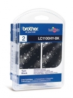 Brother LC1100HYBKBP2 ink cartridge 2 pc(s) Original Black