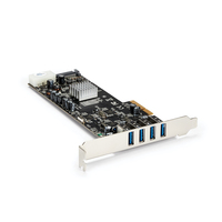 StarTech.com 4 Port USB 3.0 PCIe Card w/ 4 Dedicated 5Gbps Channels (USB 3.1 Gen …