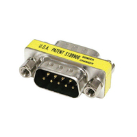 DB9 M/M MINI GENDER CHANGER