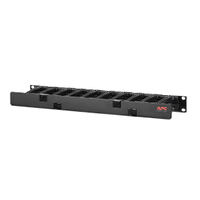 APC NetShelter Cable Management, Horizontal Cable Manager, 1U, Single Side with C…
