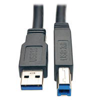 Tripp Lite 25ft USB 3.0 SuperSpeed Active Repeater Cable A Male/B Male 25' - USB …