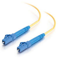 C2G LC-LC 9/125 OS1 Duplex Singlemode PVC Fiber Optic Cable (LSZH) - Patch cable …