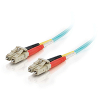 C2G LC-LC 10Gb 50/125 OM3 Duplex Multimode PVC Fiber Optic Cable (LSZH) - Network…