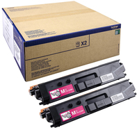 Brother TN-329MTWIN toner cartridge 2 pc(s) Original Magenta