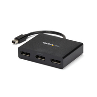 StarTech.com 3-Port Multi Monitor Adapter - Mini DisplayPort to DisplayPort MST H…