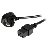 StarTech.com 6ft (2m) UK Computer Power Cable, 16AWG, BS 1363 to C19, 13A 250V, B…