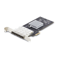 StarTech.com 4-Port GbE SFP Network Card, PCIe 2.0 x2 (x4, x8, x16 Compatible), I…