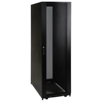 Tripp Lite 42U Rack Enclosure Server Cabinet w/ Doors & Sides - Rack cabinet - bl…