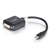 C2G 20cm Mini DisplayPort to DVI Adapter - Thunderbolt to Single Link DVI-D Conve…