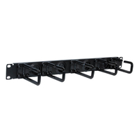 Eaton Tripp Lite Series Rack Enclosure Cabinet Horizontal Cable Ring Flexible 1UR…