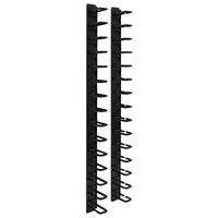 Tripp Lite SmartRack Vertical Cable Manager - Rack cable management kit - black -…