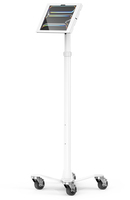 Compulocks iPad Pro M4 13 inch (2024), Apex Enclosure Rolling Cart - Rise Freedom Whi…