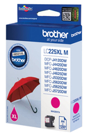 Brother LC225XLM ink cartridge 1 pc(s) Original Magenta
