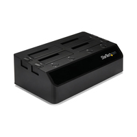 StarTech.com 4-Bay USB 3.0 to SATA Hard Drive Docking Station, USB Hard Drive Doc…