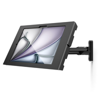 Compulocks iPad Air M2 11 inch (2024), Apex Enclosure Swing Wall Mount - Black