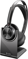 Poly Voyager Focus 2 USB-C-C Headset +USB-C/A Adapter +Charging Stand