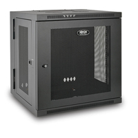 Tripp Lite 12U Wall Mount Rack Enclosure Server Cabinet Hinged Doors/Sides - Rack…