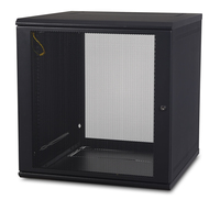 APC NetShelter WX AR112, 12U, 19inch patch cabinet, Wall mounting, Unassembled, 6…