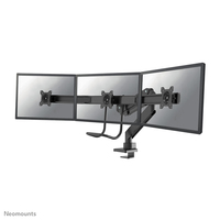 Neomounts NM-D775DX3BLACK Monitor arm 17-27 inch - gas spring - Topfix - 180°-stop