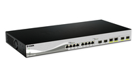 D-Link 10-port 10G SFP+ and 2-port 10GBASE-T/SFP+ Multi-Gigabit Smart Managed Swi…