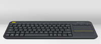 Logitech Wireless Touch Keyboard K400 Plus - Keyboard - wireless - 2.4 GHz - Czec…