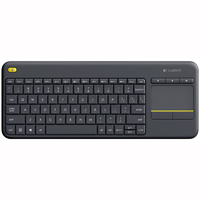 Logitech Wireless Touch Keyboard K400 Plus - Keyboard - wireless - 2.4 GHz - Span…