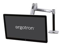 Ergotron LX HD Sit-Stand Desk Mount LCD Arm - Mounting kit (pole, VESA adapter, s…