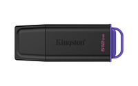 Kingston Technology DataTraveler 512GB Portable USB 3.2 Gen 1 Exodia Black/Purple