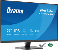 iiyama ProLite X2793QSU-B1 computer monitor 68.6 cm (27 inch) 2560 x 1440 pixels Quad…