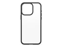 OtterBox React Apple iPhone 15 Pro Max Black Crystal - clear/black