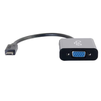 C2G USB 3.1 USB Type C to VGA Adapter - USB C to VGA Black - External video adapt…