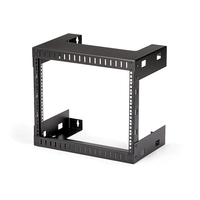 StarTech.com 8U 19 inch Wall Mount Network Rack - 12 inch Deep 2 Post Open Frame Server R…