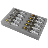 StarTech.com Cisco GLC-T Compatible SFP Transceiver Module - 1000BASE-T - 10 Pack…