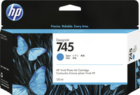 HP 745 130-ml DesignJet Cyan Ink Cartridge