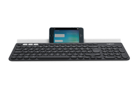 Logitech K780 Multi-Device - Keyboard - wireless - Bluetooth - German - white