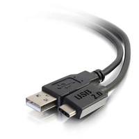 C2G 12ft USB C to USB A Cable - M/M - USB cable - 24 pin USB-C (M) to USB (M) - U…