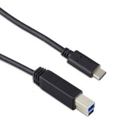 Targus - USB cable - 24 pin USB-C (M) to USB Type B (M) - USB 3.1 Gen 2 - 3 A - 1…