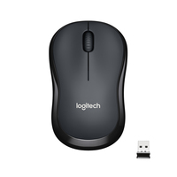 Logitech M220 Silent - Mouse - optical - 3 buttons - wireless - 2.4 GHz - USB wir…