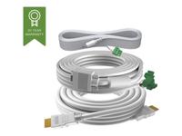VISION Techconnect Modular AV Faceplate Cable Pack - LIFETIME WARRANTY - 10 m (33…