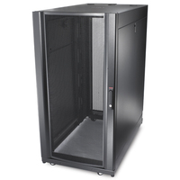 APC NetShelter SX, Server Rack Enclosure, 24U, Shock Packaging, 1250 lbs, Black, …