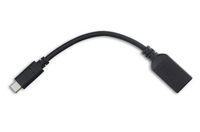 Targus ACC923EU USB cable USB 3.2 Gen 1 (3.1 Gen 1) 0.15 m USB C USB A Black