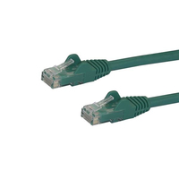 StarTech.com 10m CAT6 Ethernet Cable - Green CAT 6 Gigabit Ethernet Wire -650MHz …