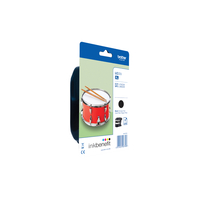 Brother LC22UBKBP ink cartridge 1 pc(s) Original Black