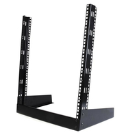 StarTech.com 2-Post 12U Desktop Server Rack, Small Open Frame 19in Computer Rack,…